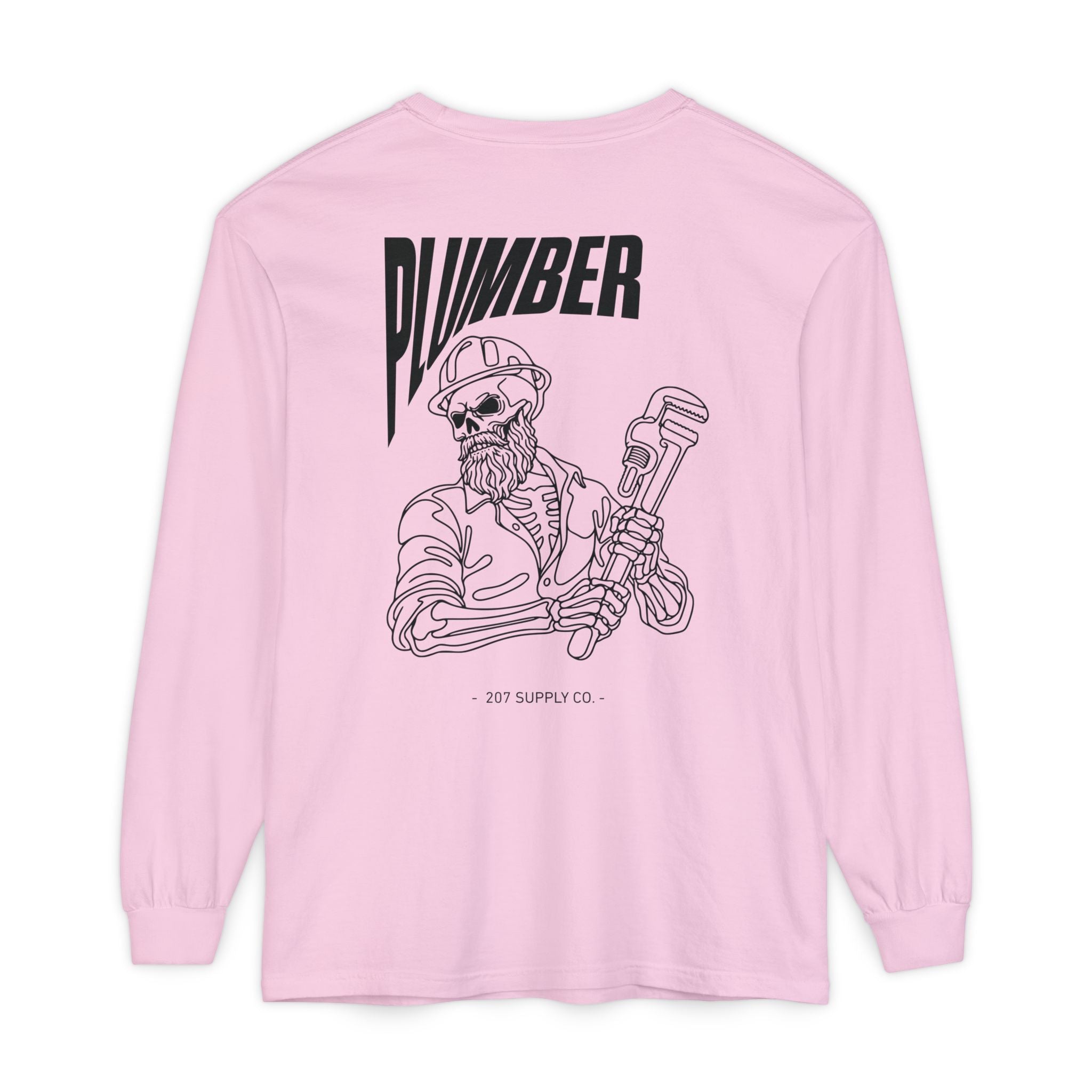 Plumber Skull Long Sleeve
