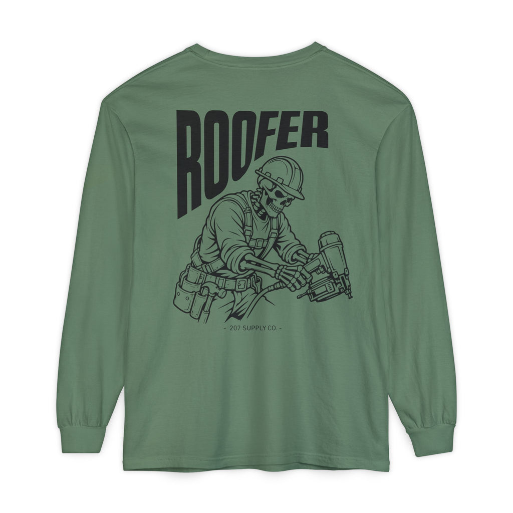 Roofer Skull Long Sleeve
