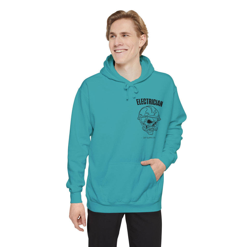 Electrician Skull Hoodie