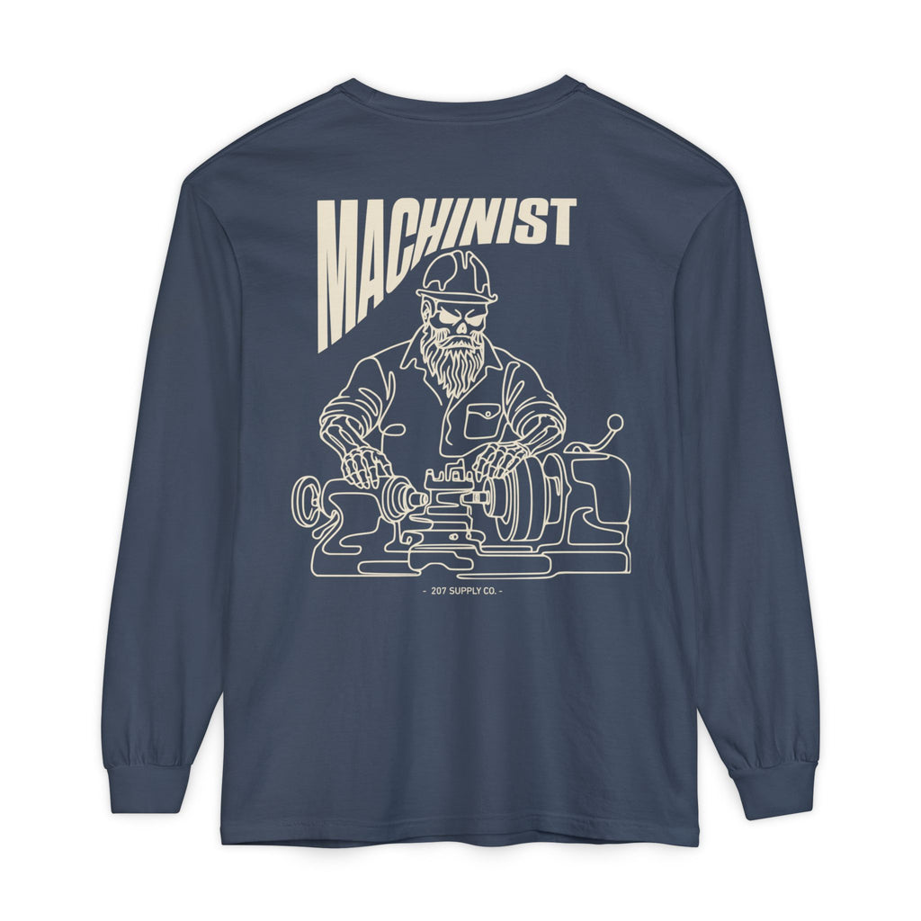 Machinist Skull Long Sleeve - Dark