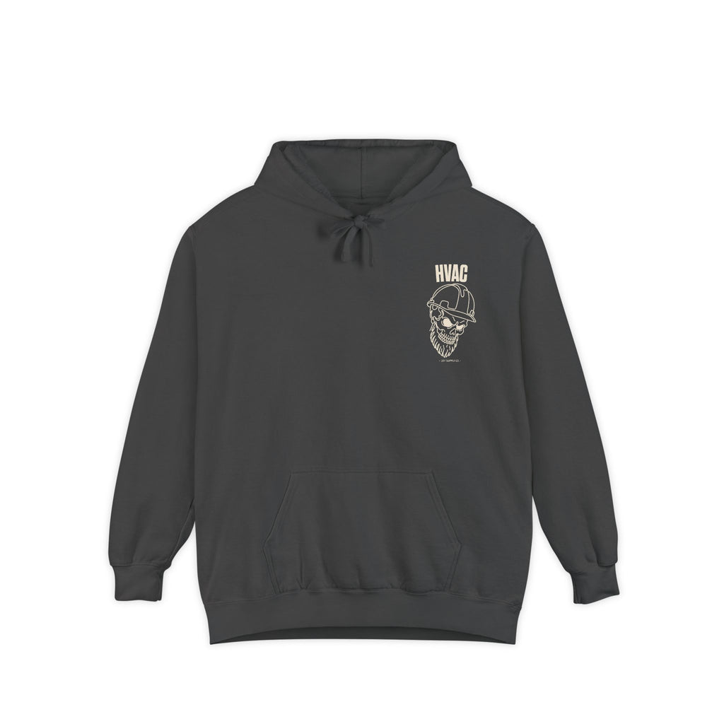 HVAC Skull Hoodie - Dark