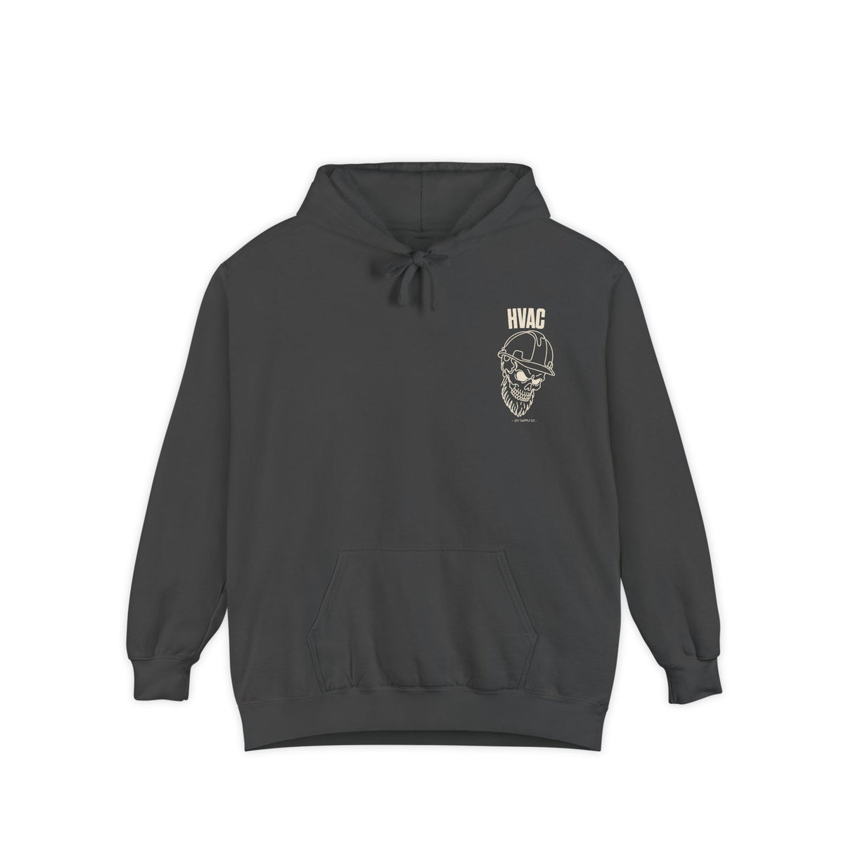 HVAC Skull Hoodie - Dark