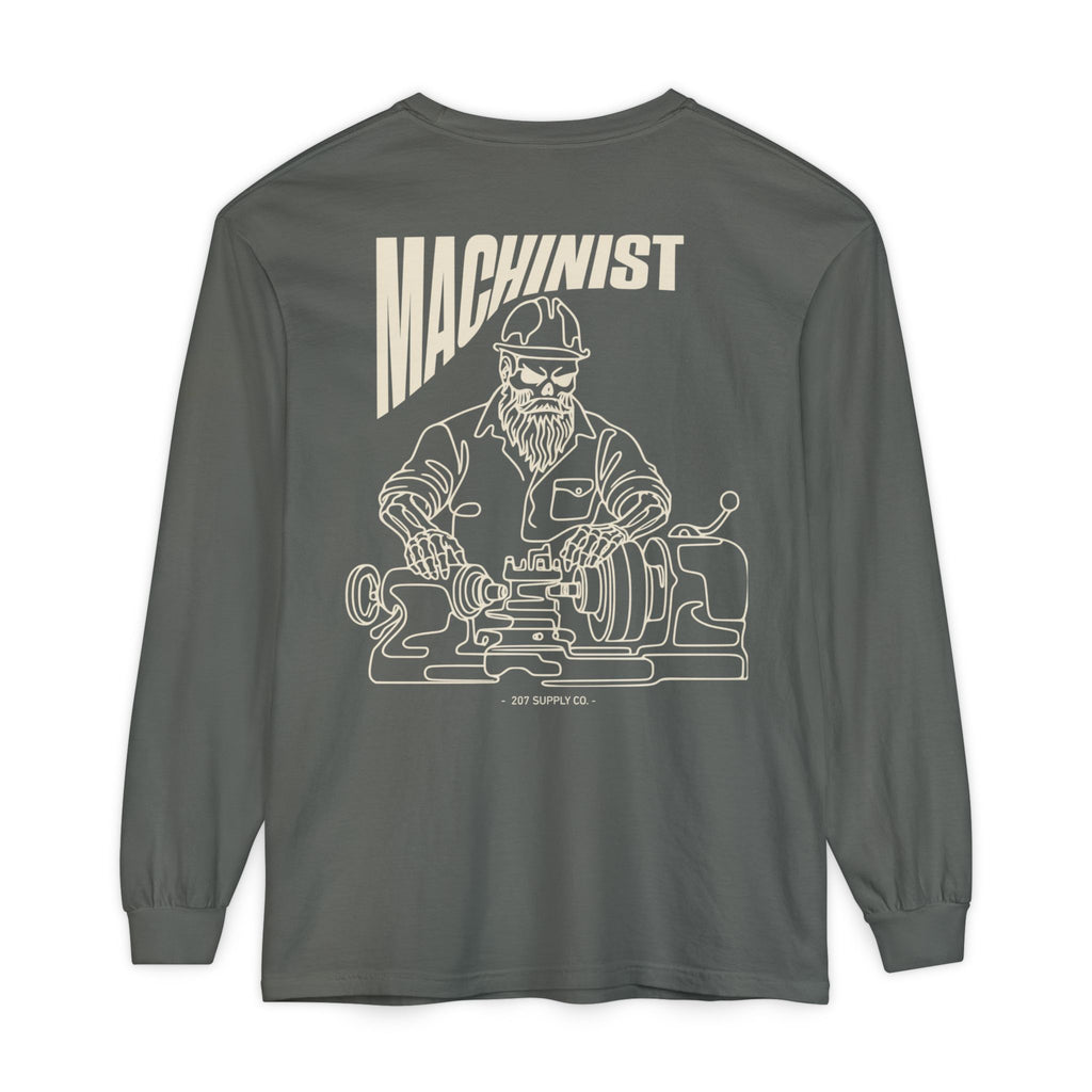 Machinist Skull Long Sleeve - Dark