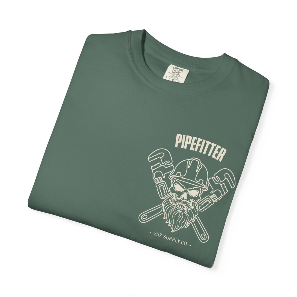 Pipefitter Skull Tee - Dark