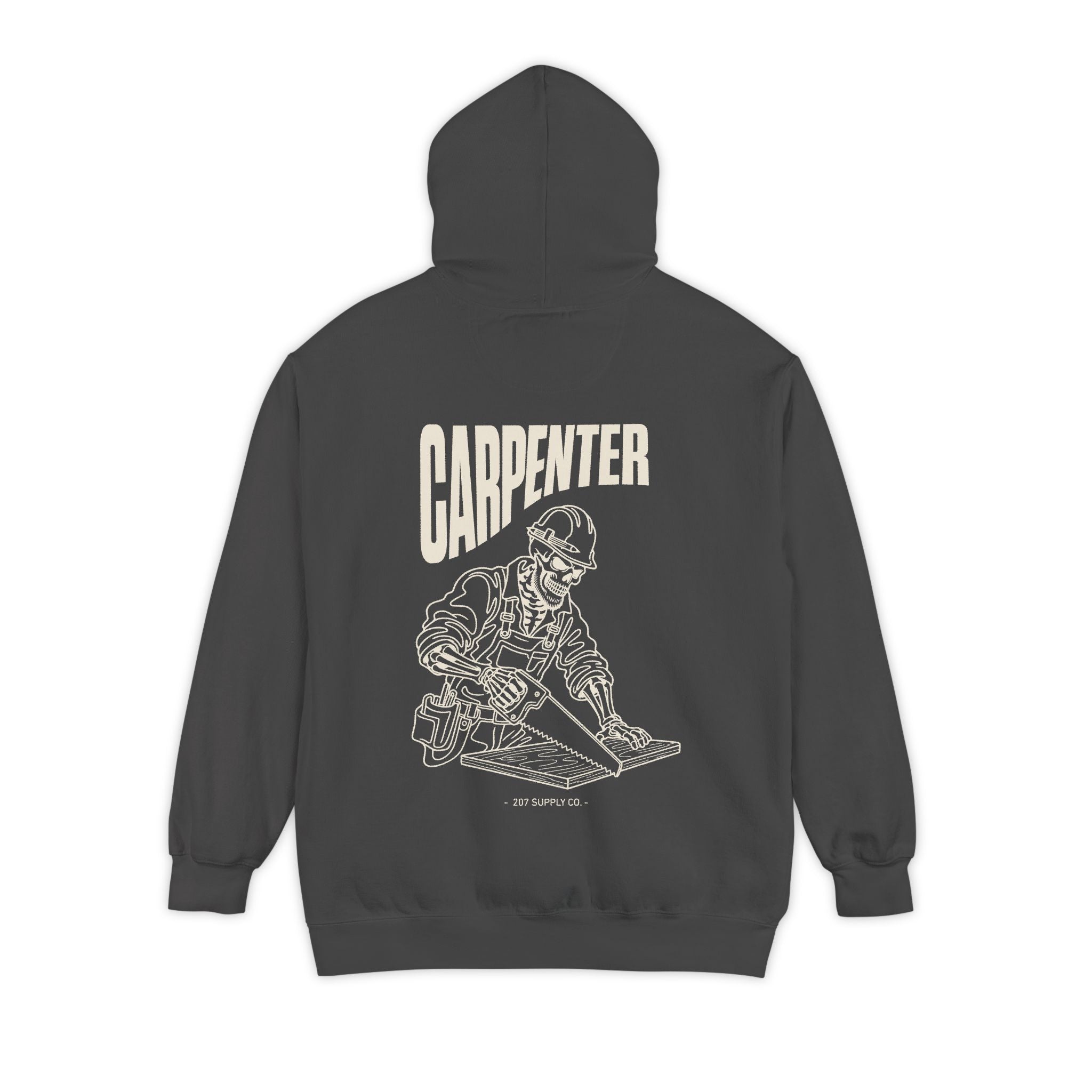 Carpenter Skull Hoodie - Dark