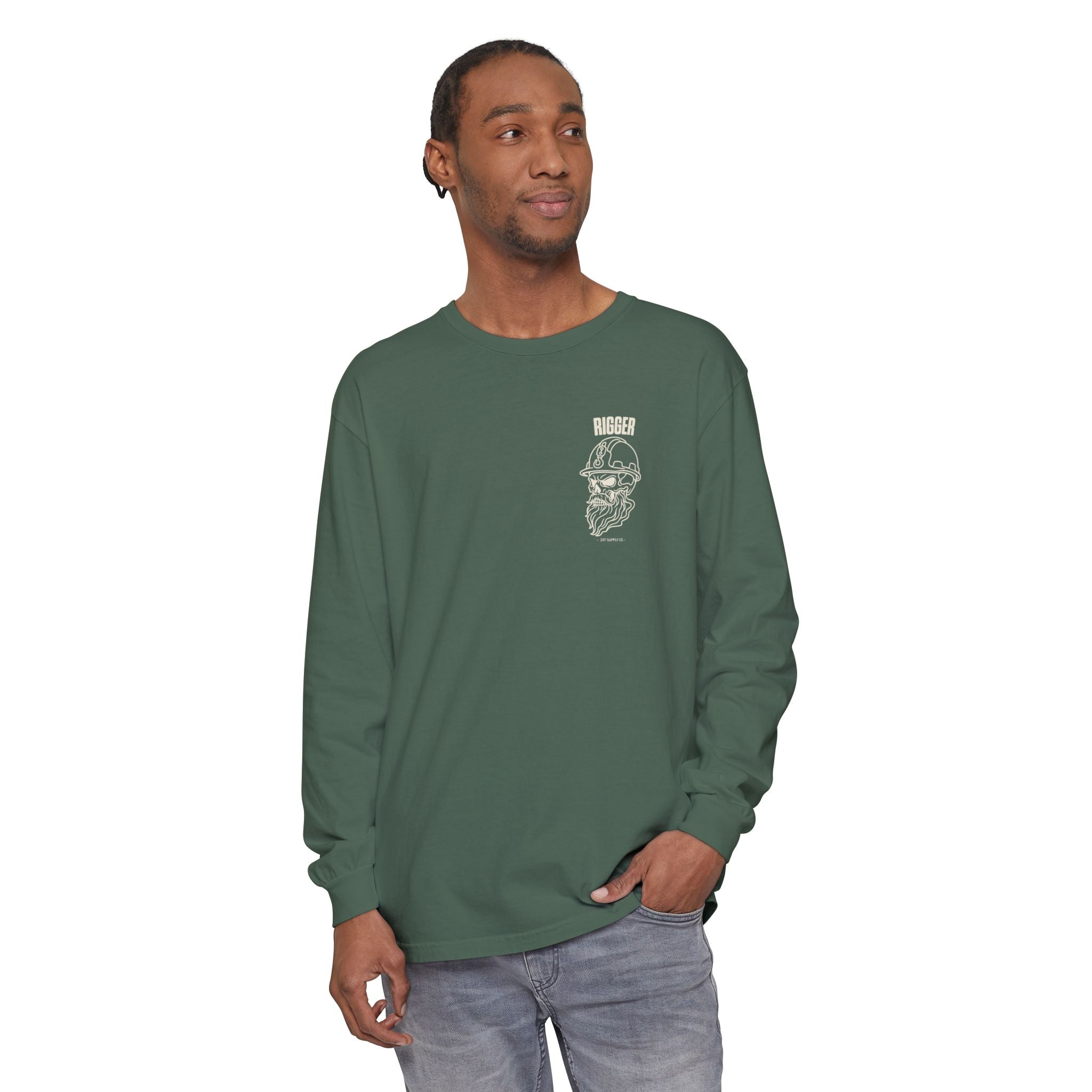Rigger Skull Long Sleeve - Dark