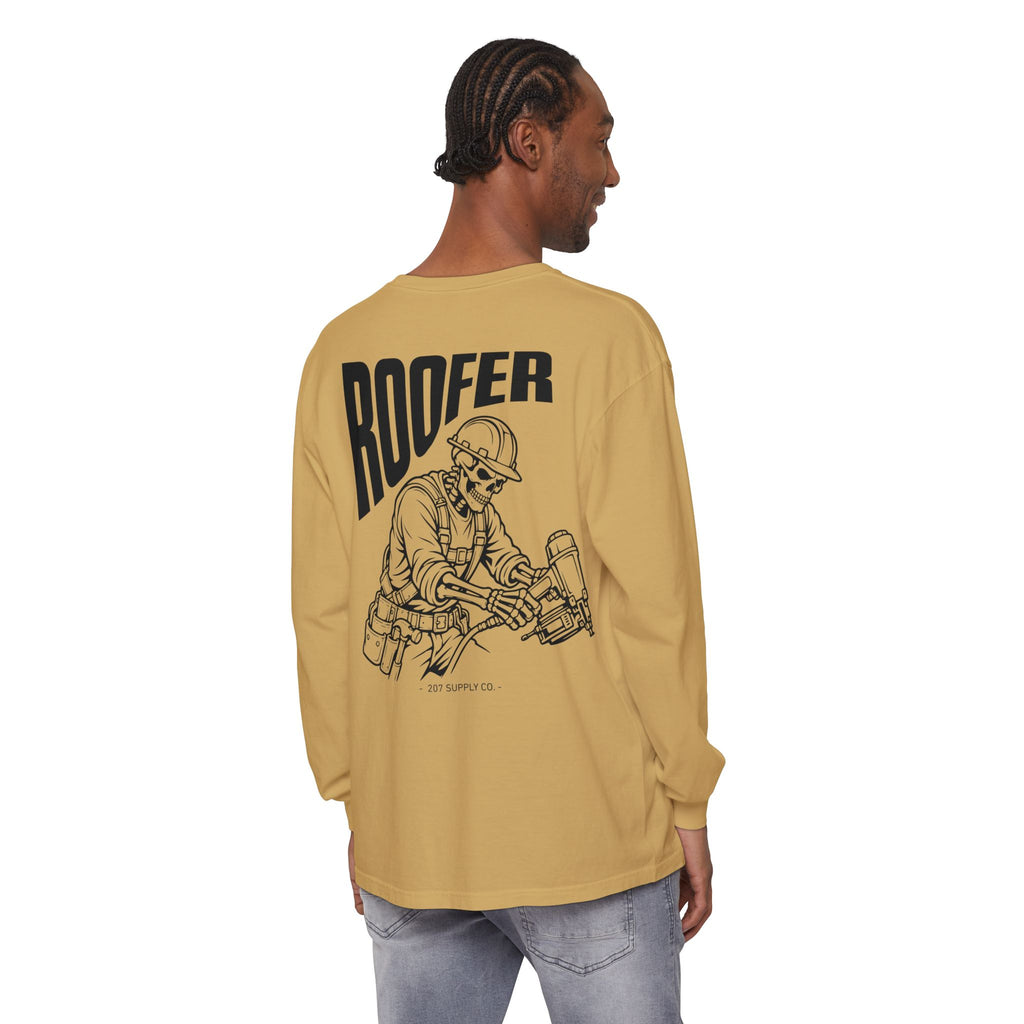 Roofer Skull Long Sleeve