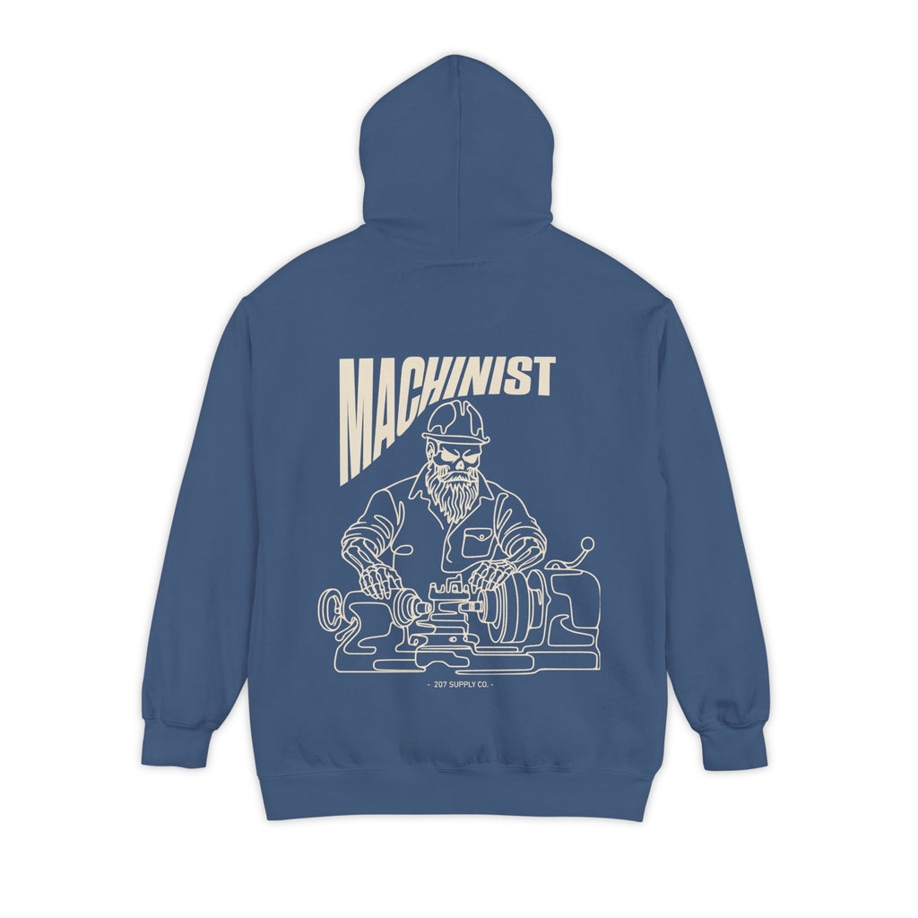 Machinist Skull Hoodie - Dark