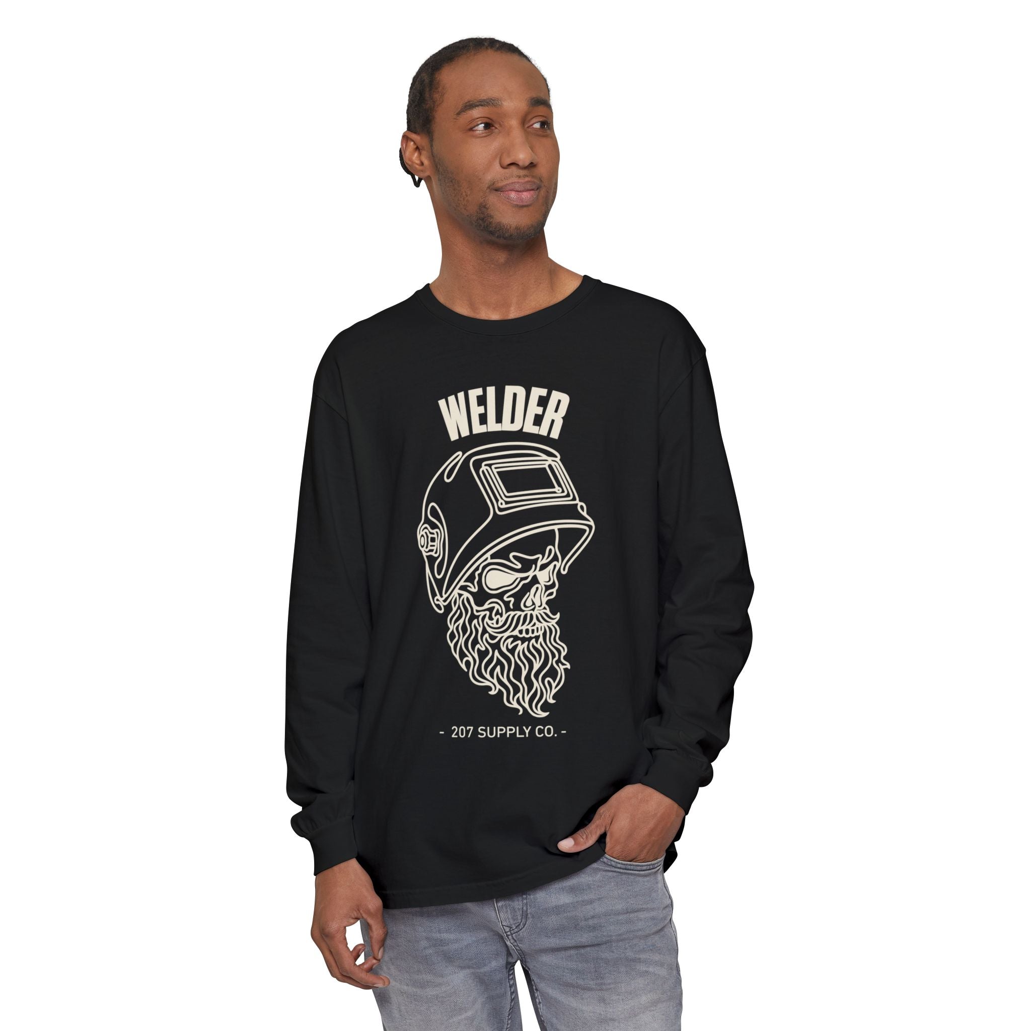 Welder Long Sleeve Tee - Dark