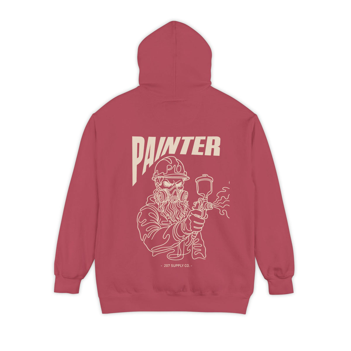 Painter Skull Hoodie - Dark