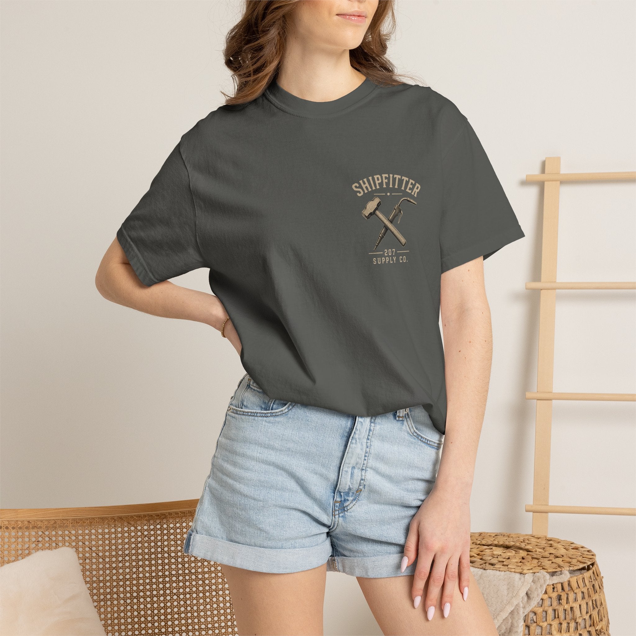 Premium Shipfitter Tee — Premium Garment-Dyed