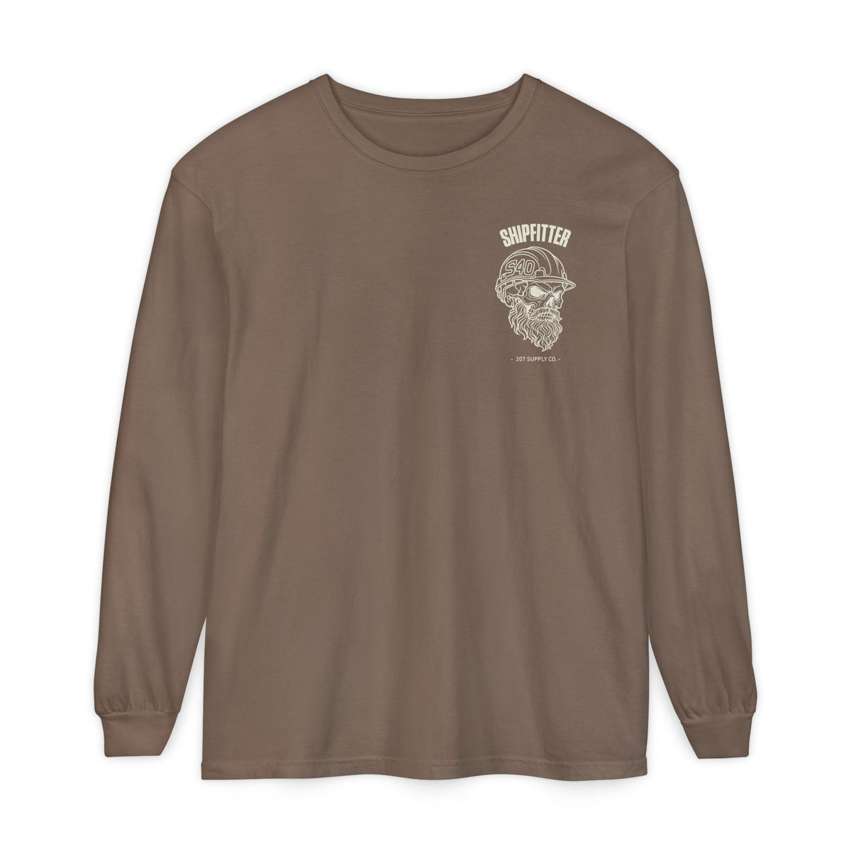 Shipfitter Skull Long Sleeve - Dark