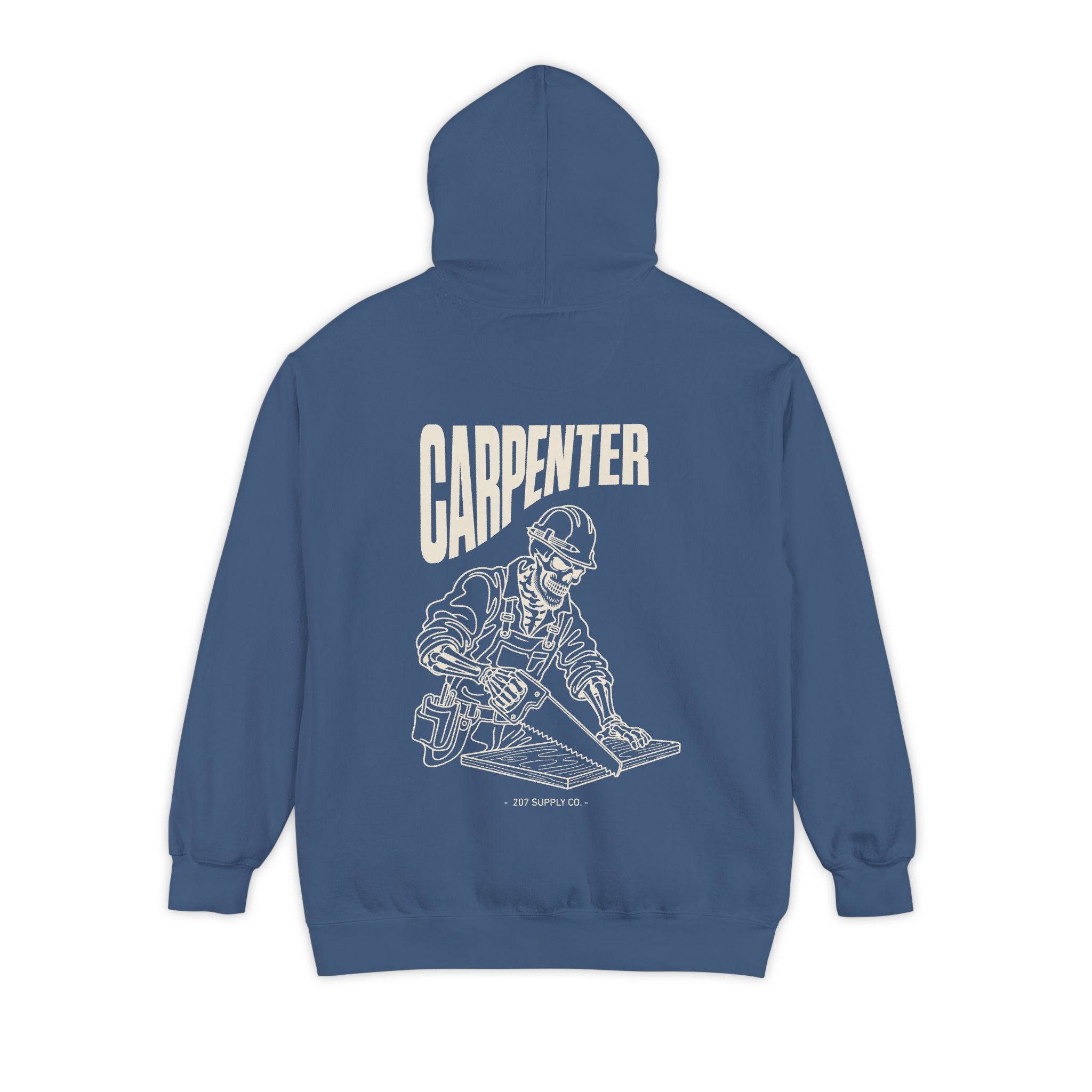 Carpenter Skull Hoodie - Dark