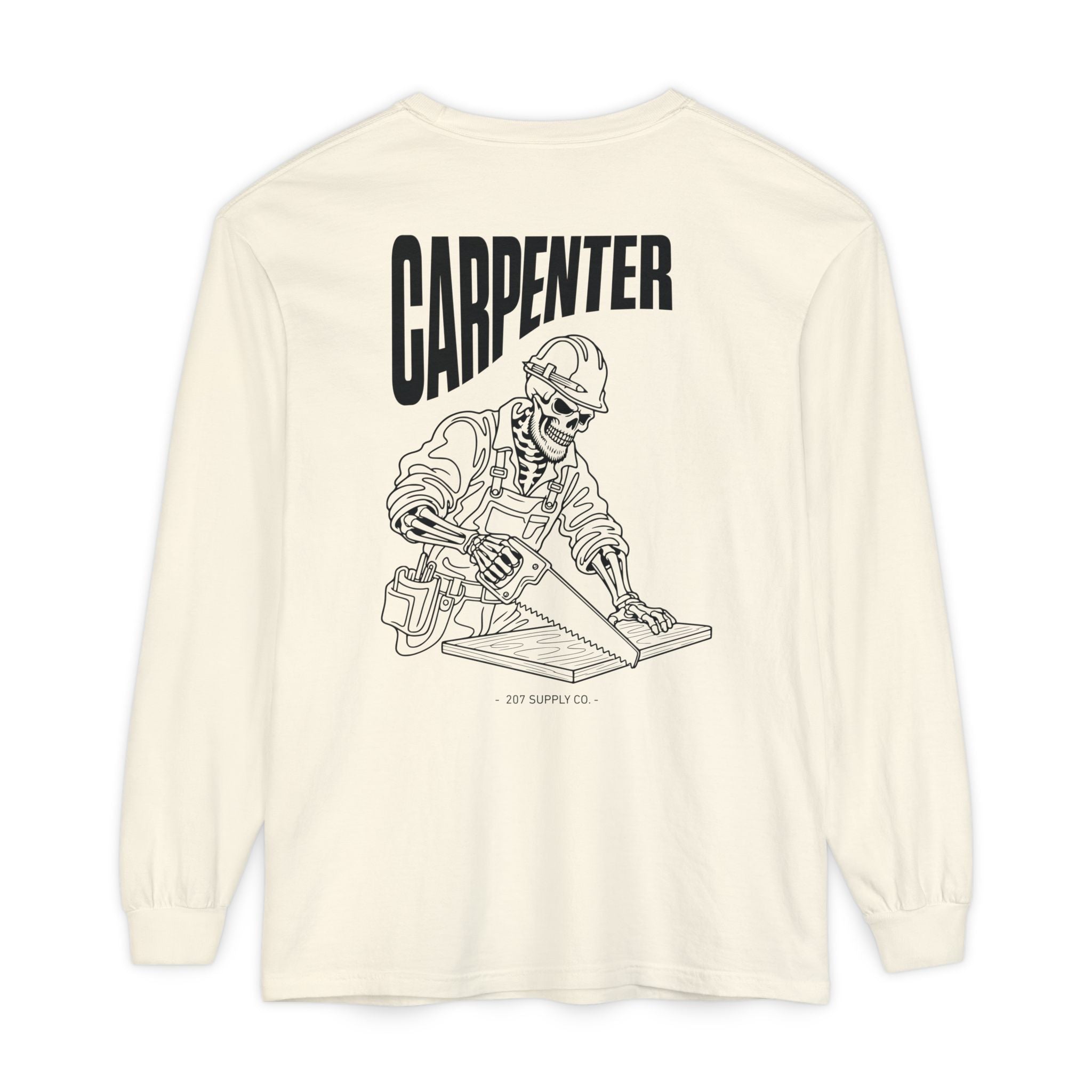 Carpenter Skull Long Sleeve Tee
