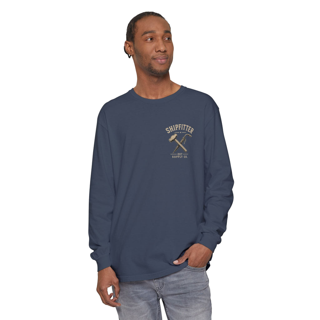 Premium Shipfitter Long Sleeve — Premium Garment-Dyed