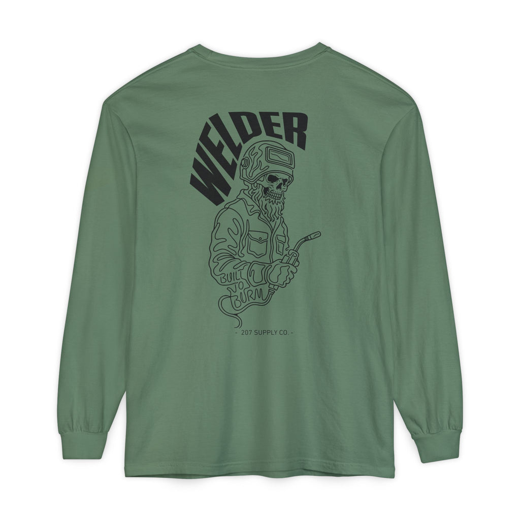 Welder Skull Long Sleeve Tee