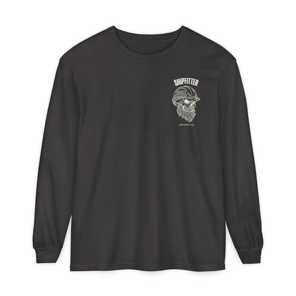 Shipfitter Skull Long Sleeve - Dark