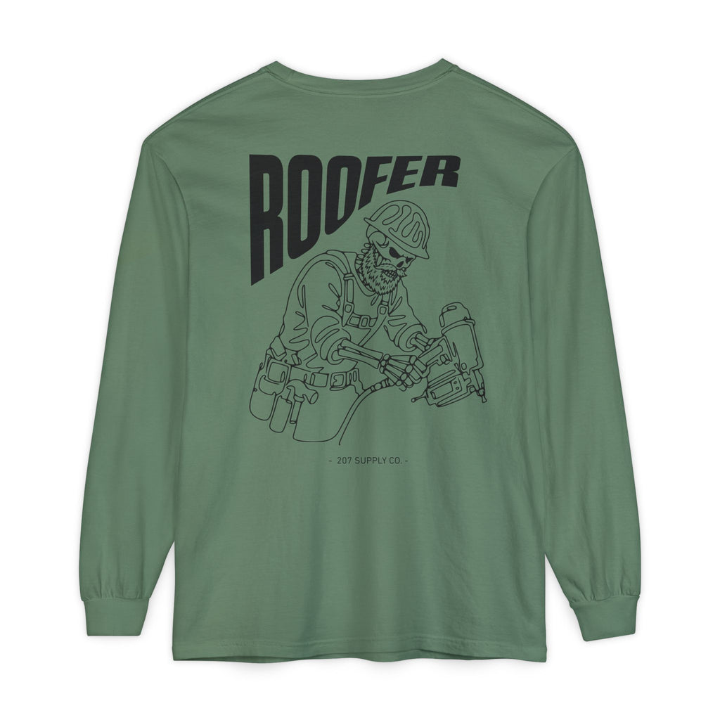 Roofer Skull Long Sleeve