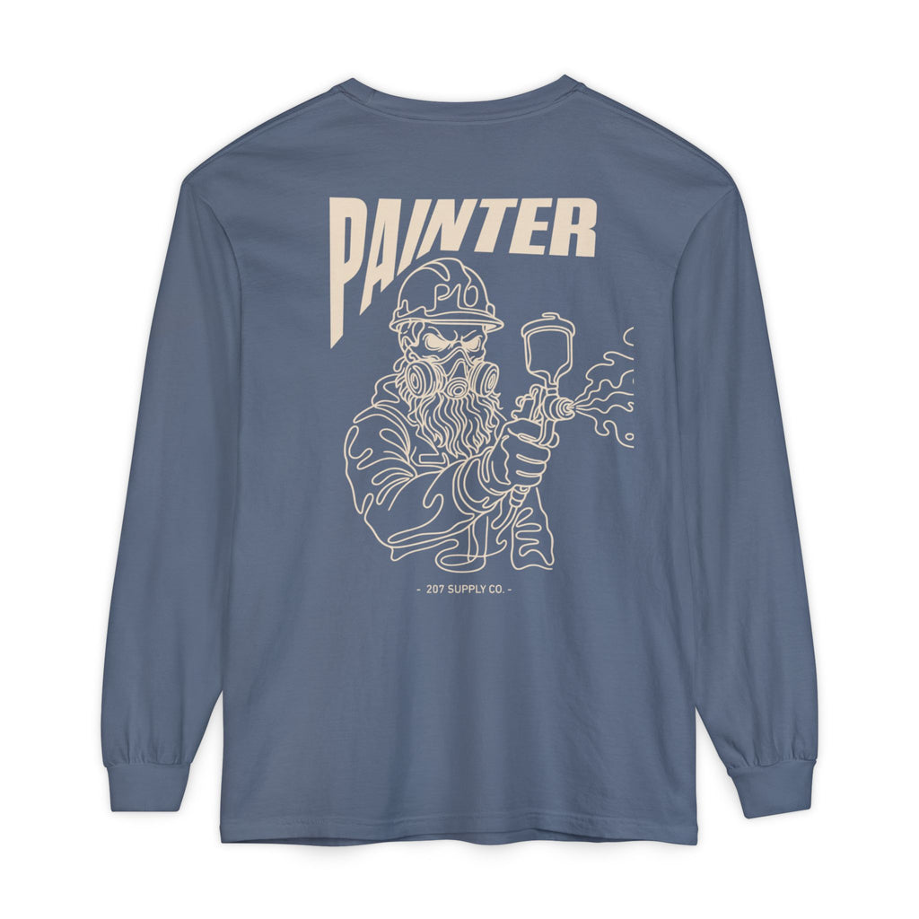 Painter Skull Long Sleeve - Dark
