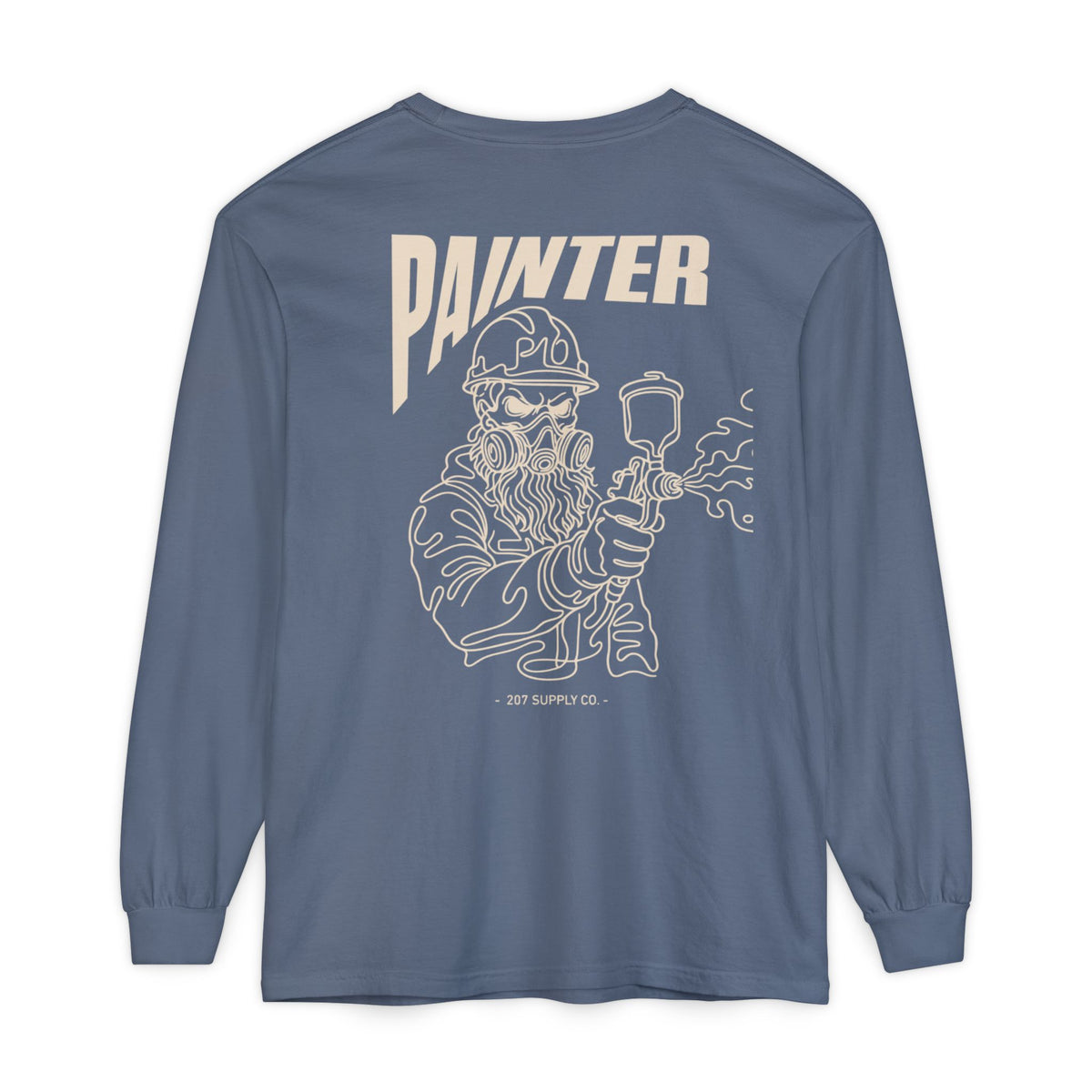 Painter Skull Long Sleeve - Dark