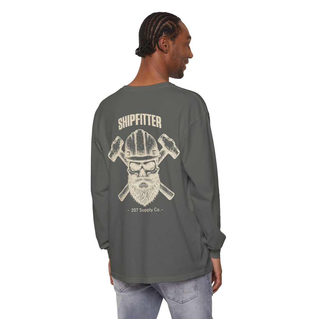 Shipfitter Skull & Hammer Long Sleeve - Dark Colors