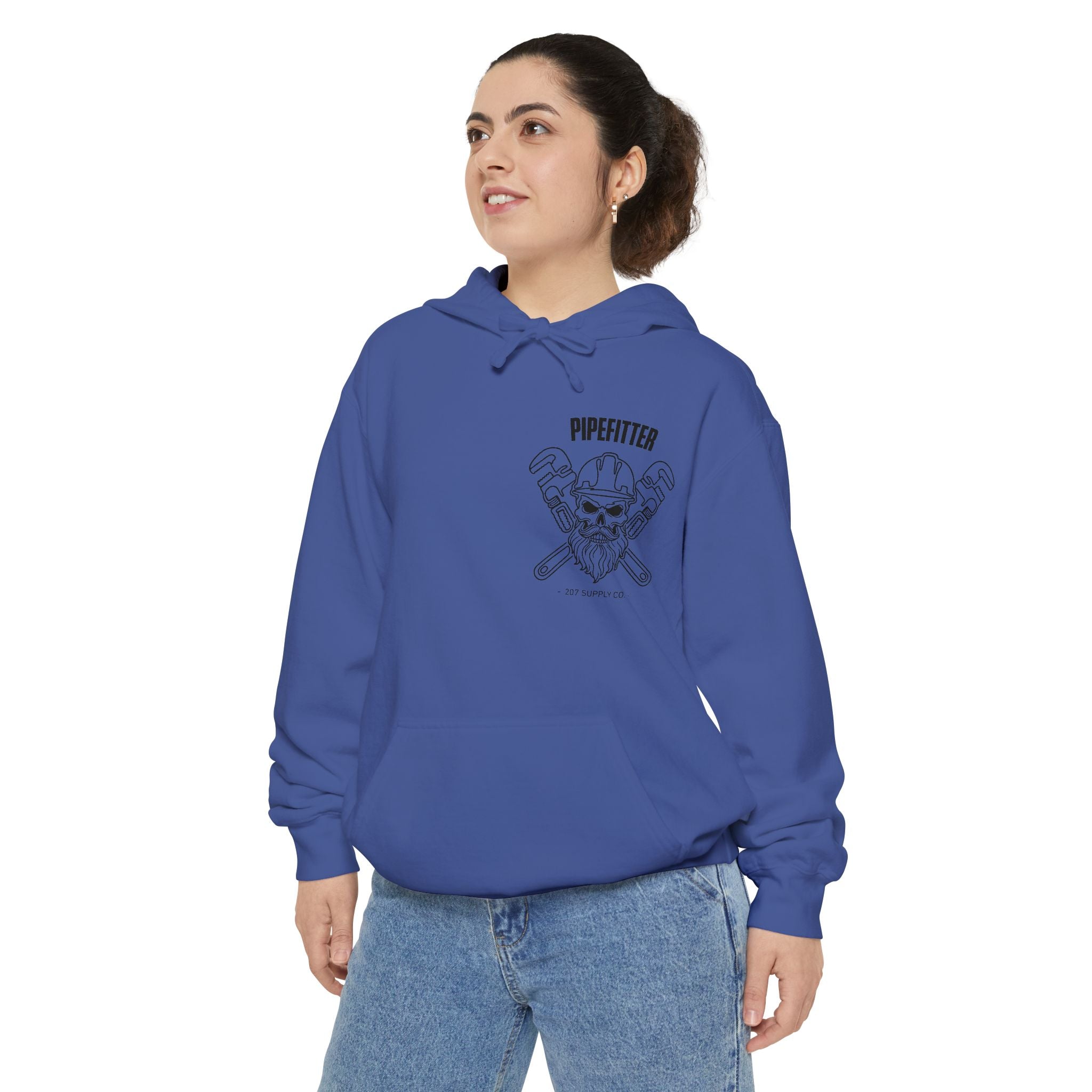 Pipefitter Skull Hoodie