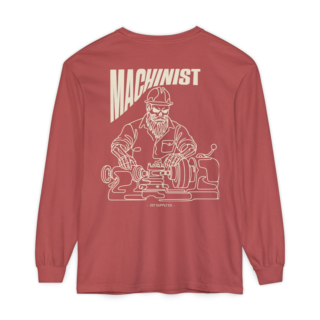 Machinist Skull Long Sleeve - Dark