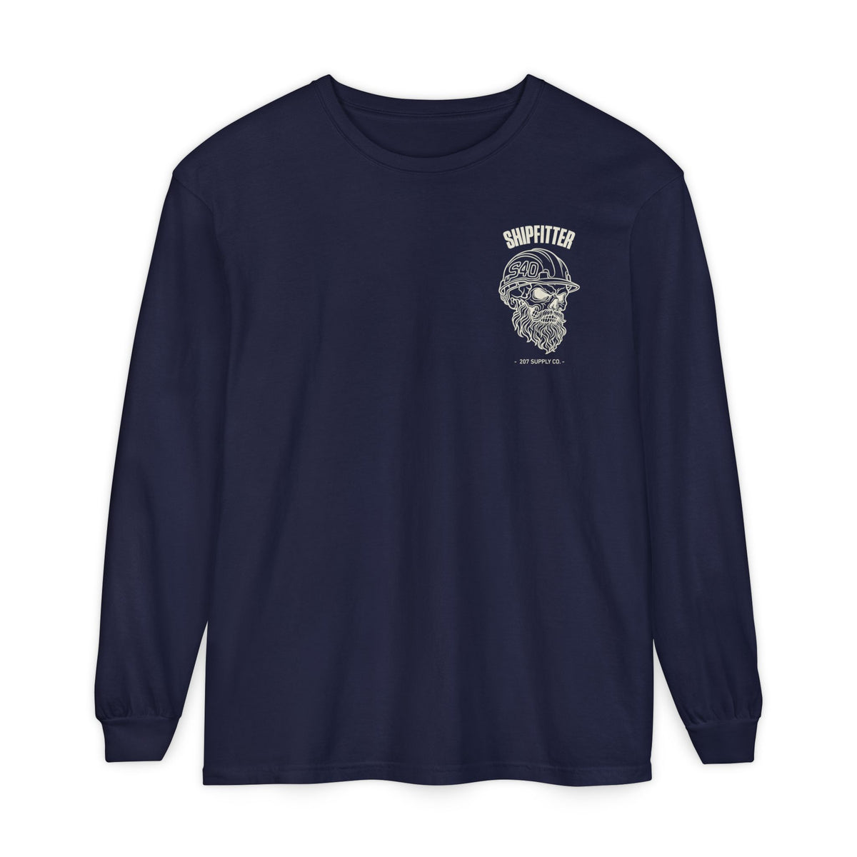 Shipfitter Skull Long Sleeve - Dark