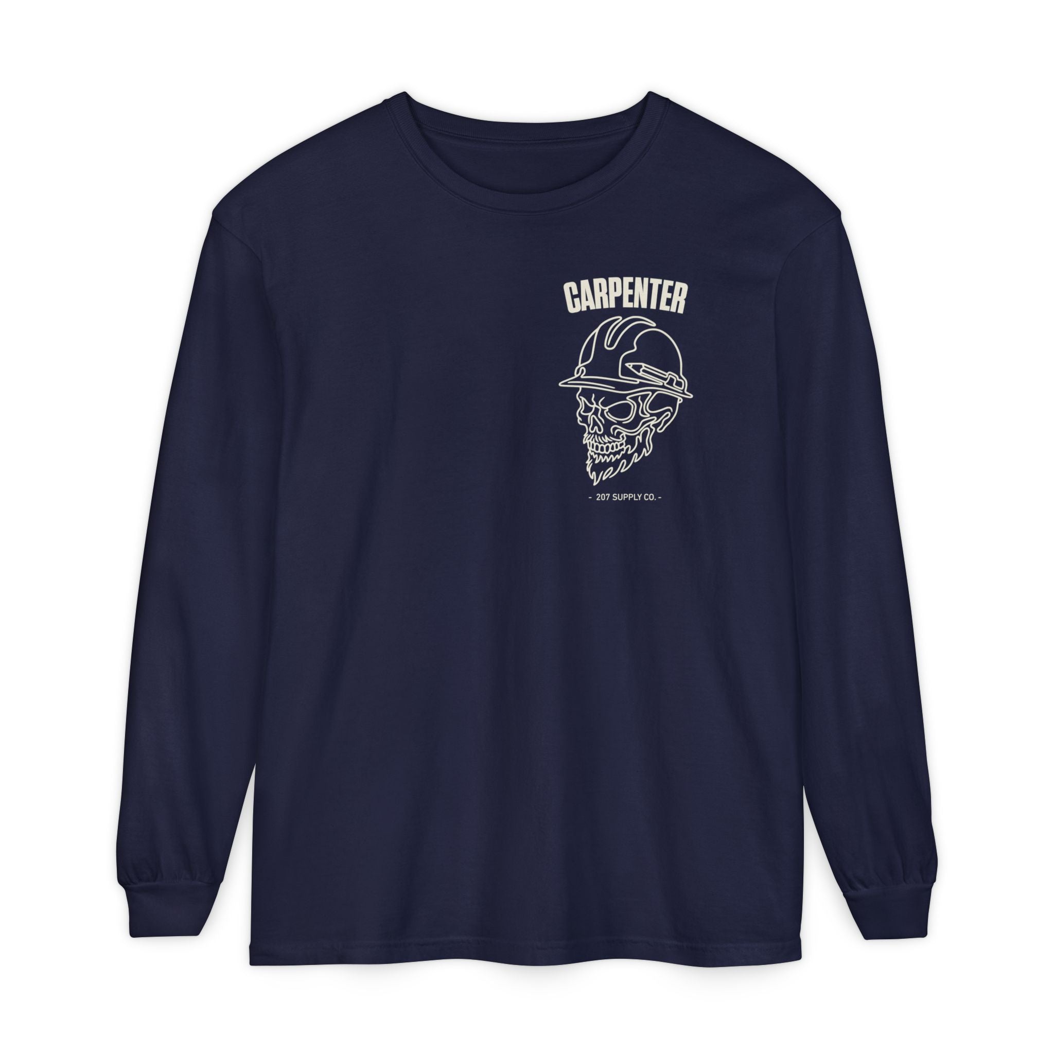 Carpenter Long Sleeve Tee - Dark