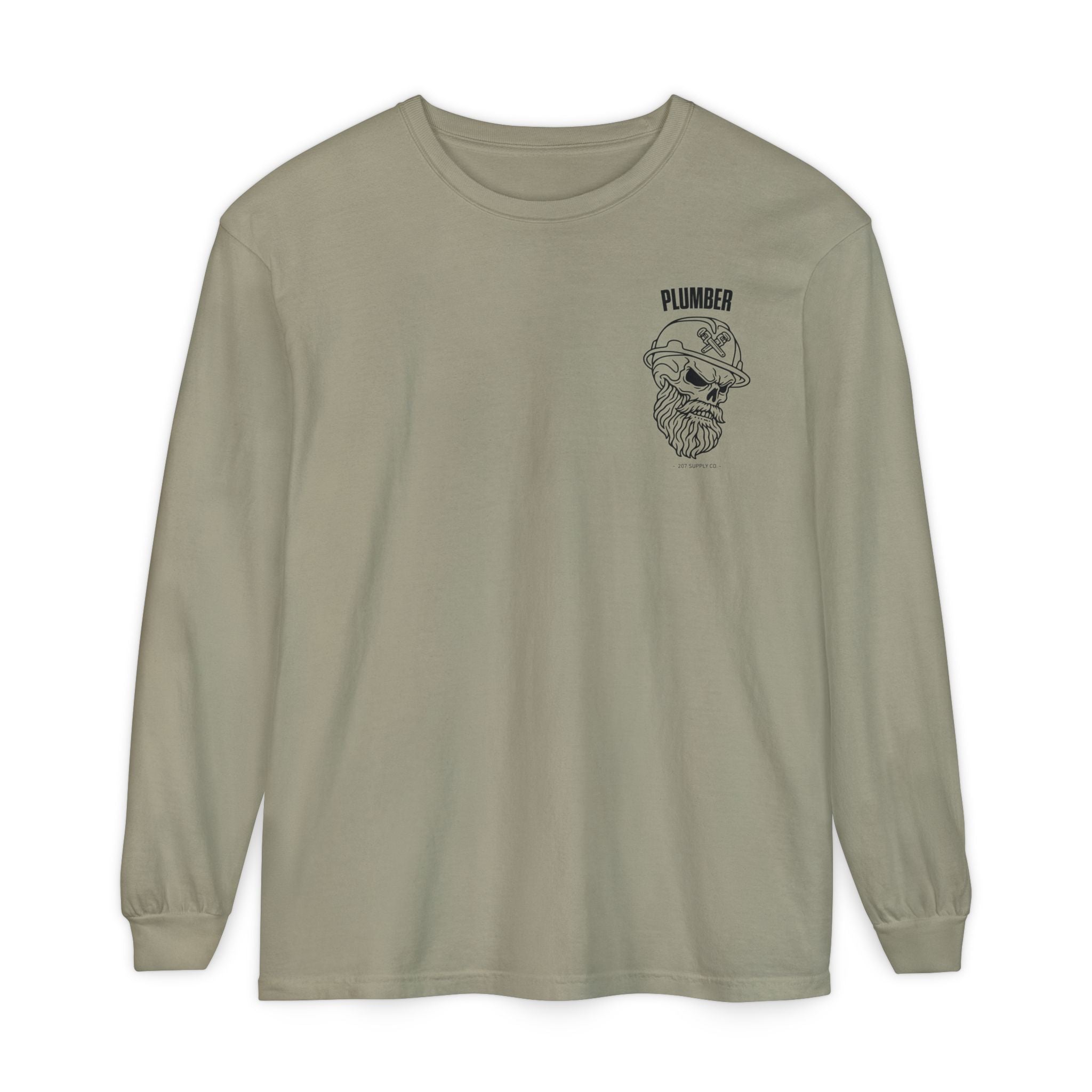 Plumber Skull Long Sleeve