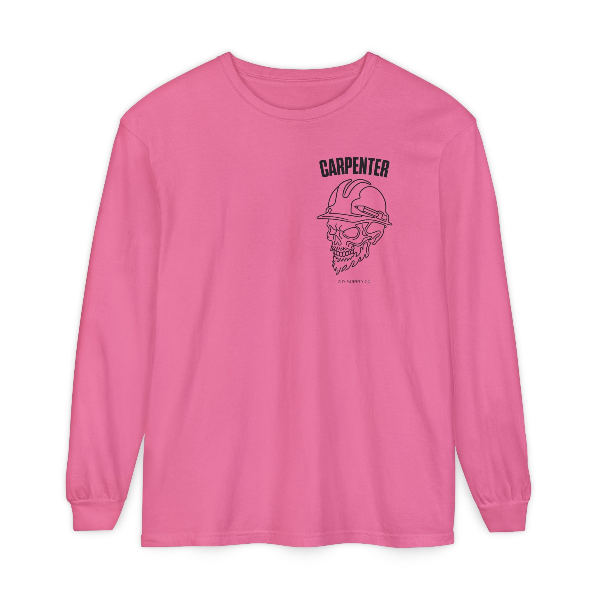 Carpenter Skull Long Sleeve Tee