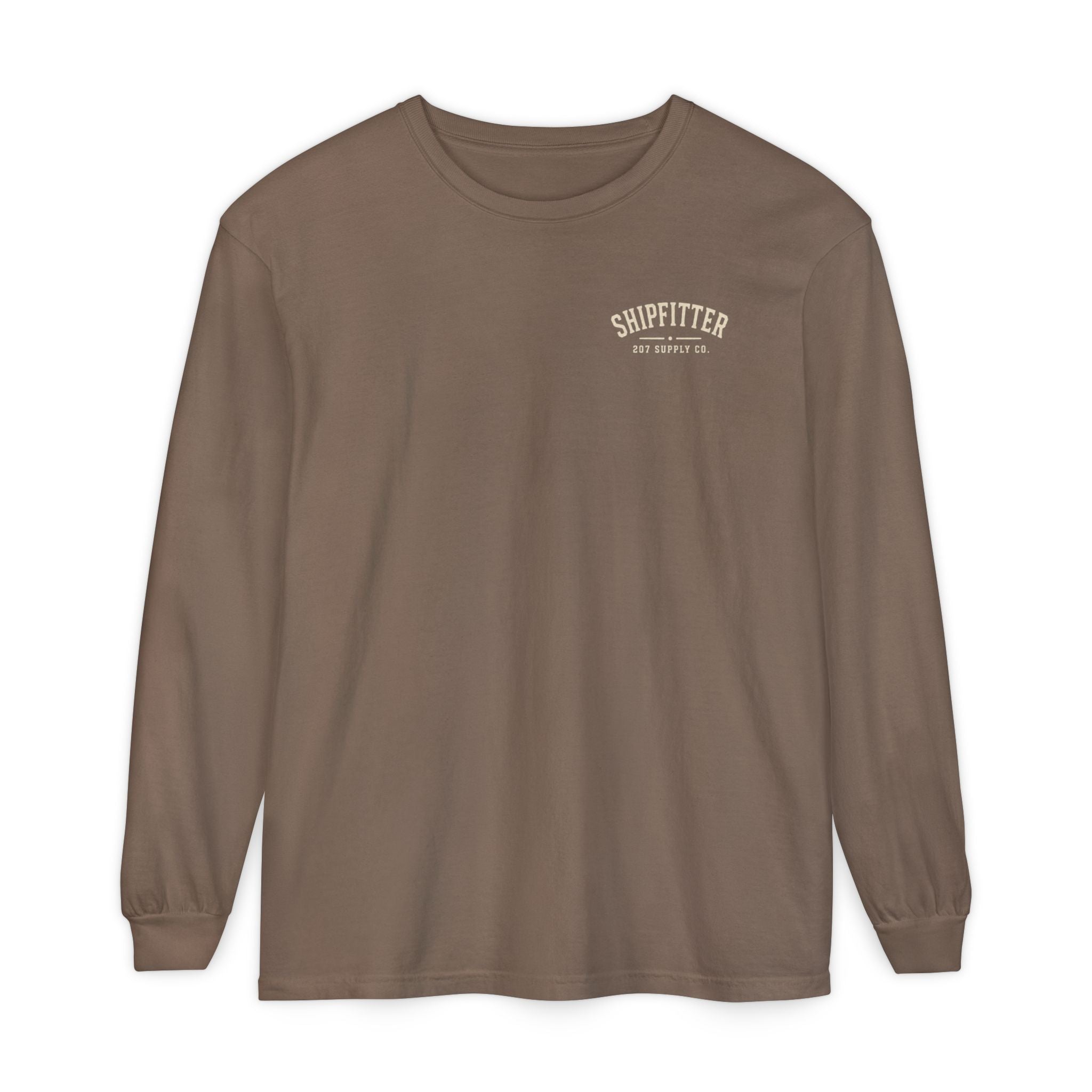 Premium Shipfitter Long Sleeve — Premium Shipfitter Skull