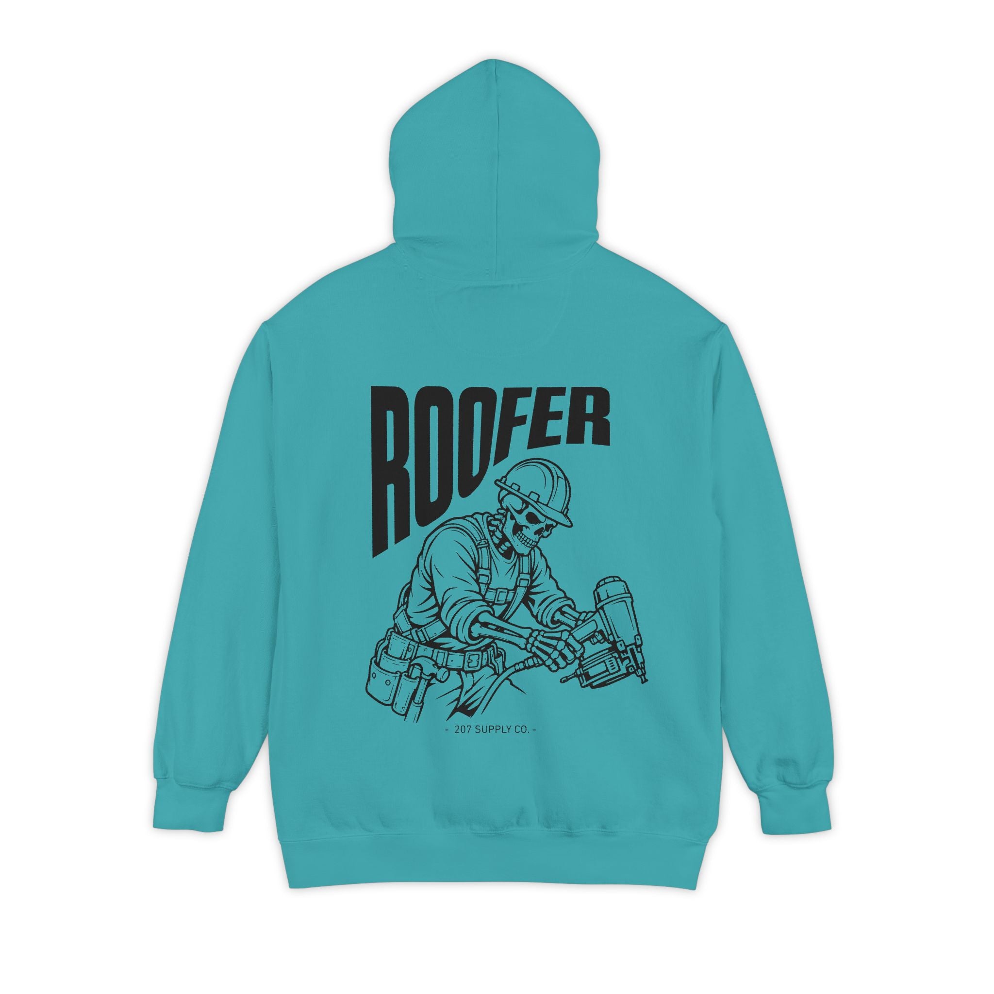 Roofer Skull Hoodie