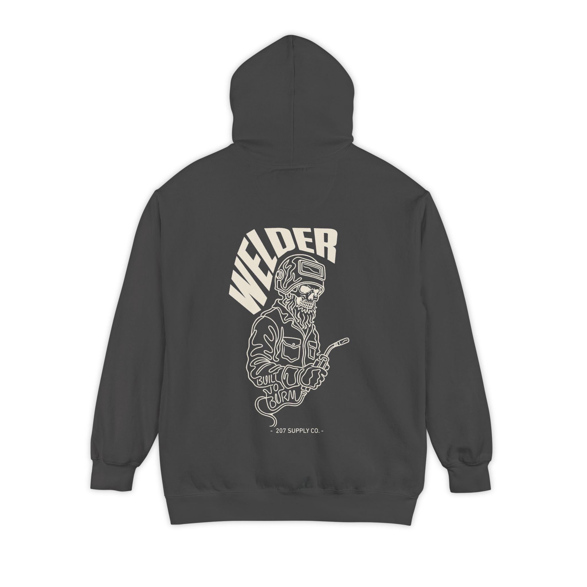 Welder Skull Hoodie - Dark — Pepper