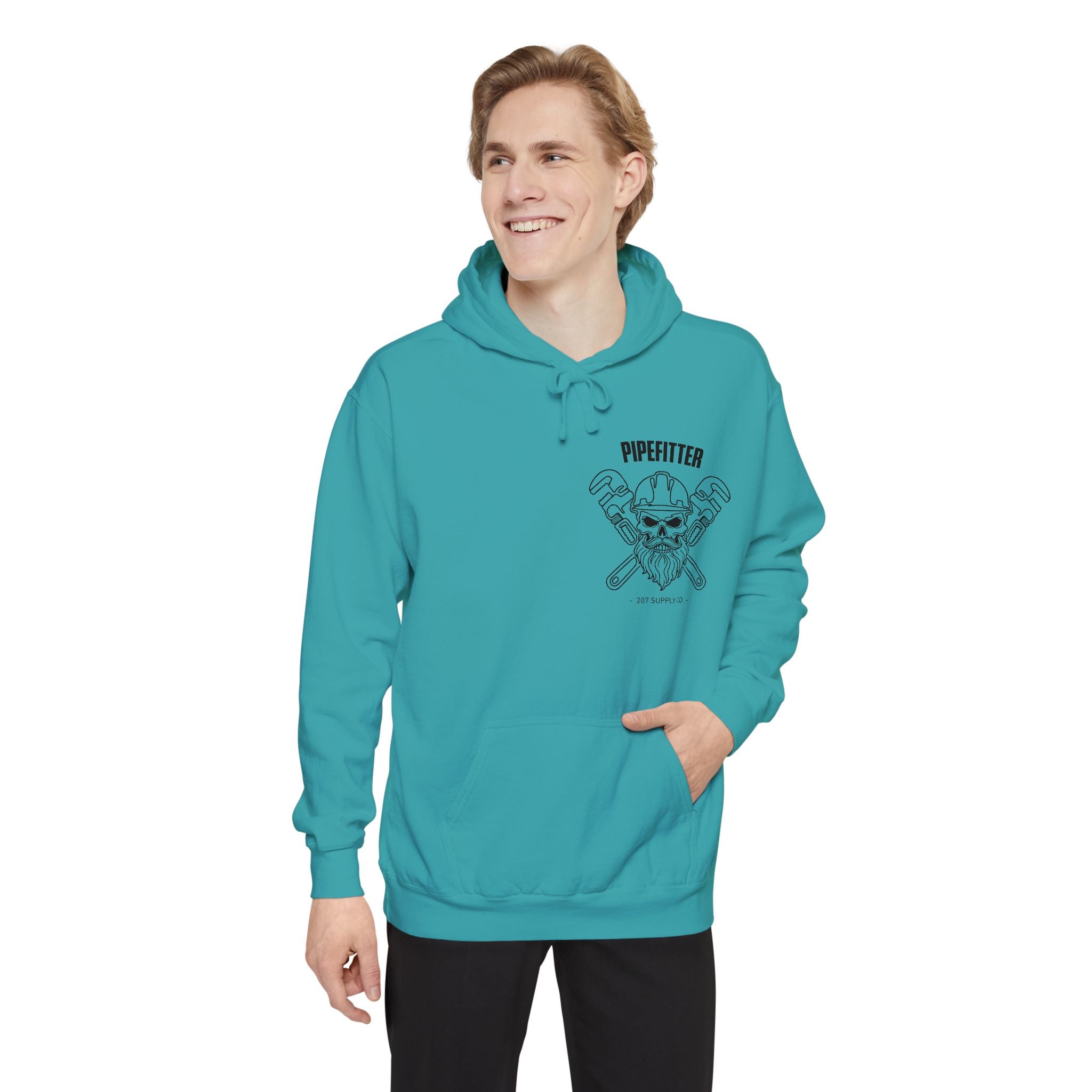 Pipefitter Skull Hoodie