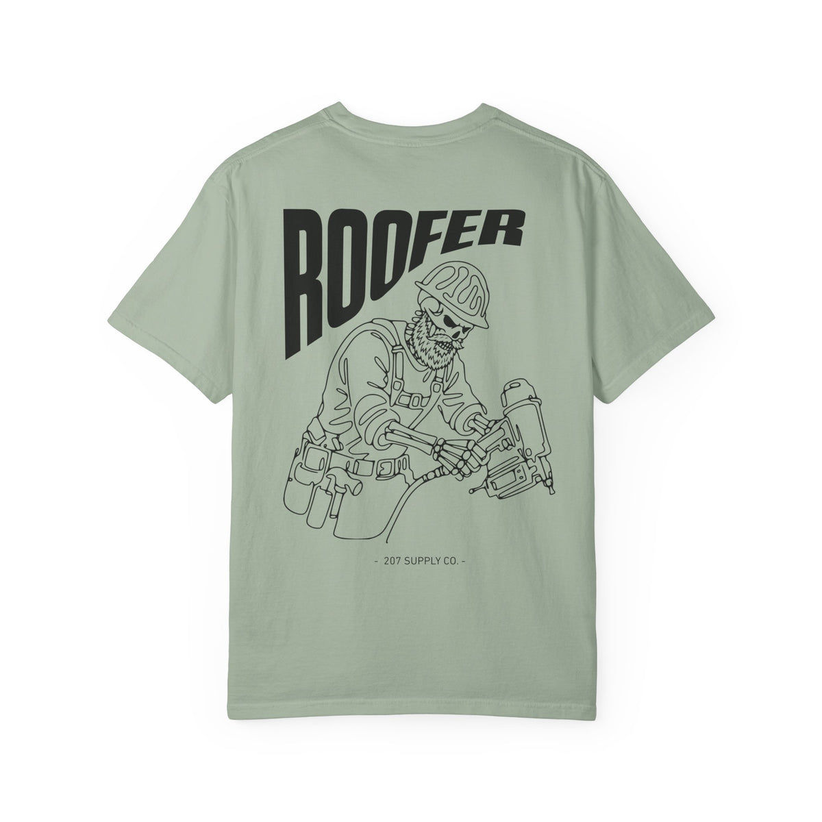Roofer Skull Tee
