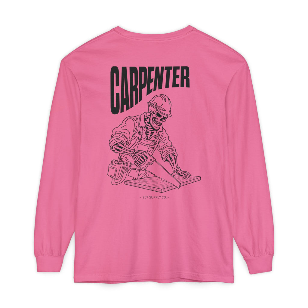 Carpenter Skull Long Sleeve Tee