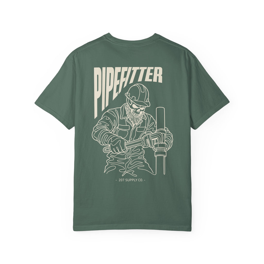 Pipefitter Skull Tee - Dark