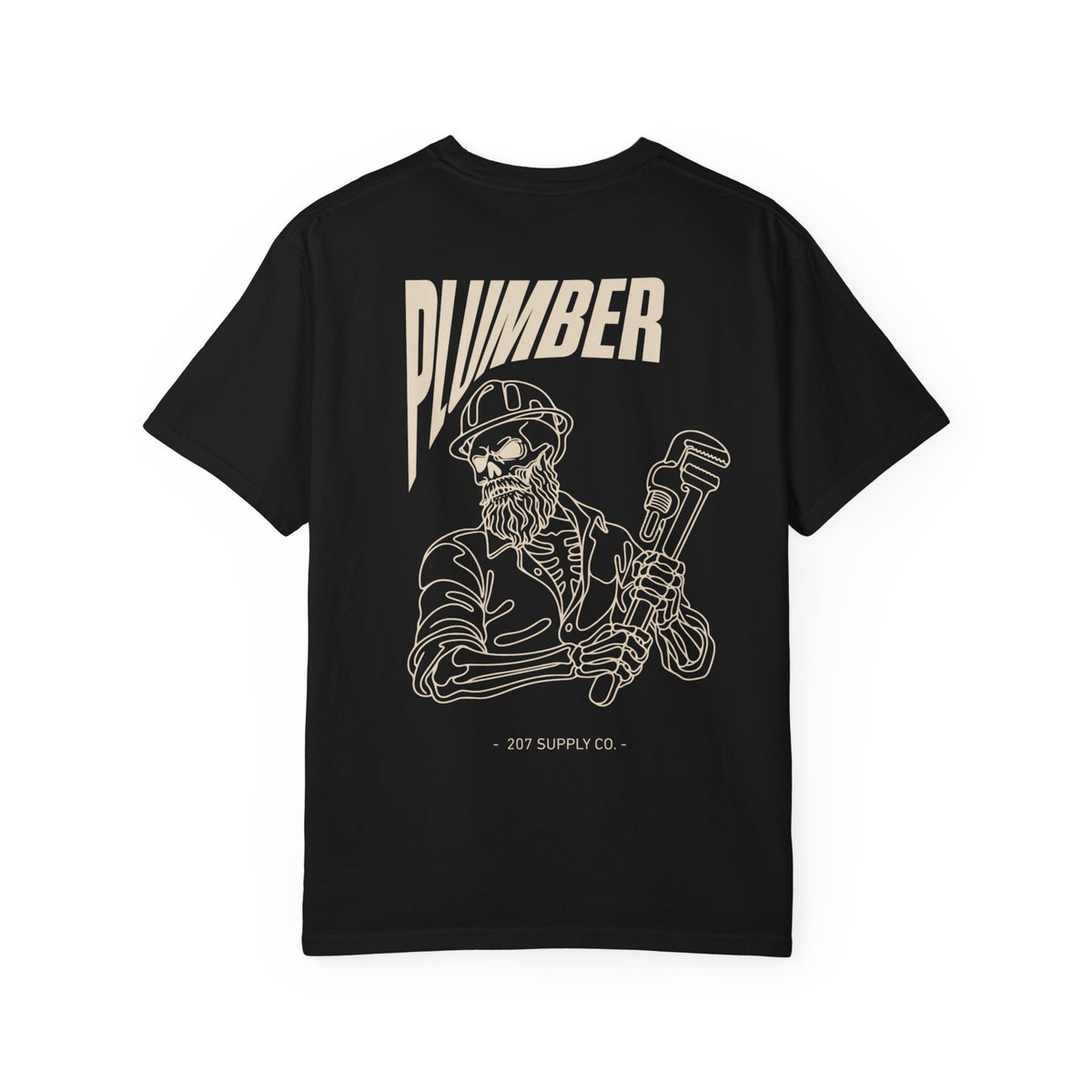 Plumber Skull Tee - Dark
