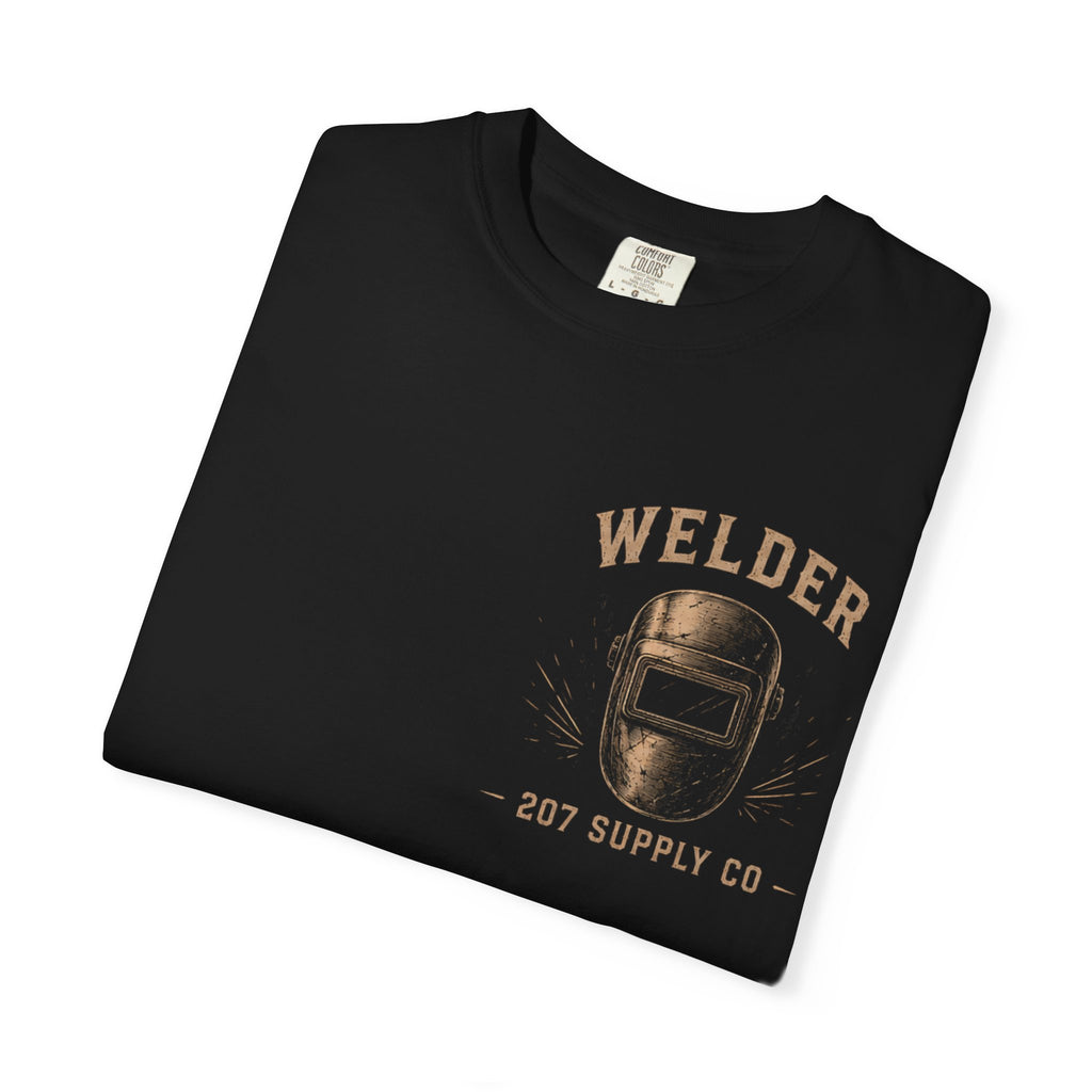 Premium Welder T-Shirt – Retro Industrial Welding Crew Tee (Stick • MIG • TIG)