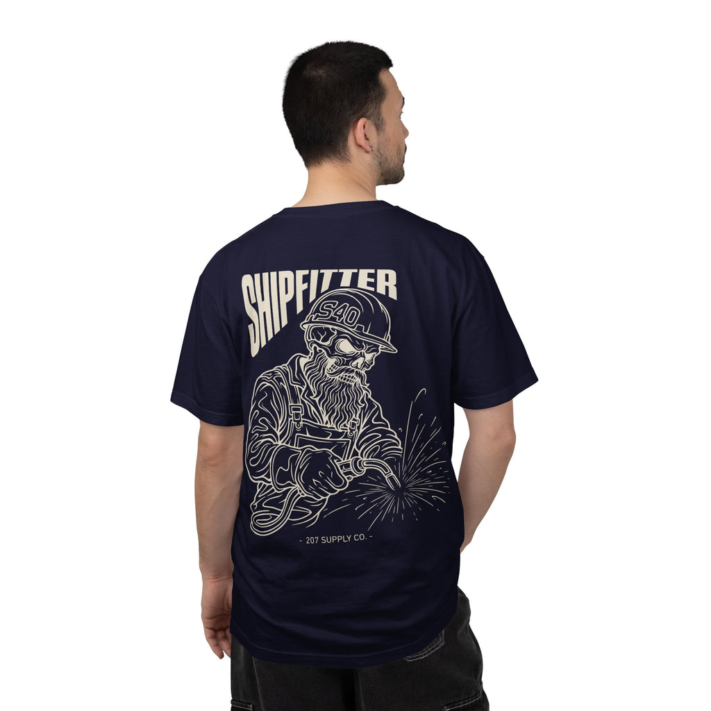 Shipfitter Bearded Skull Tee - Dark Colors