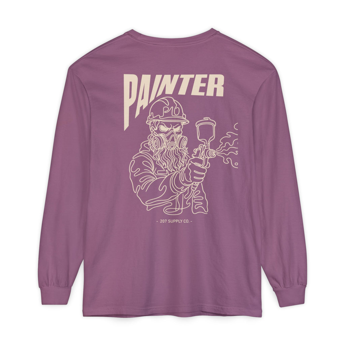 Painter Skull Long Sleeve - Dark