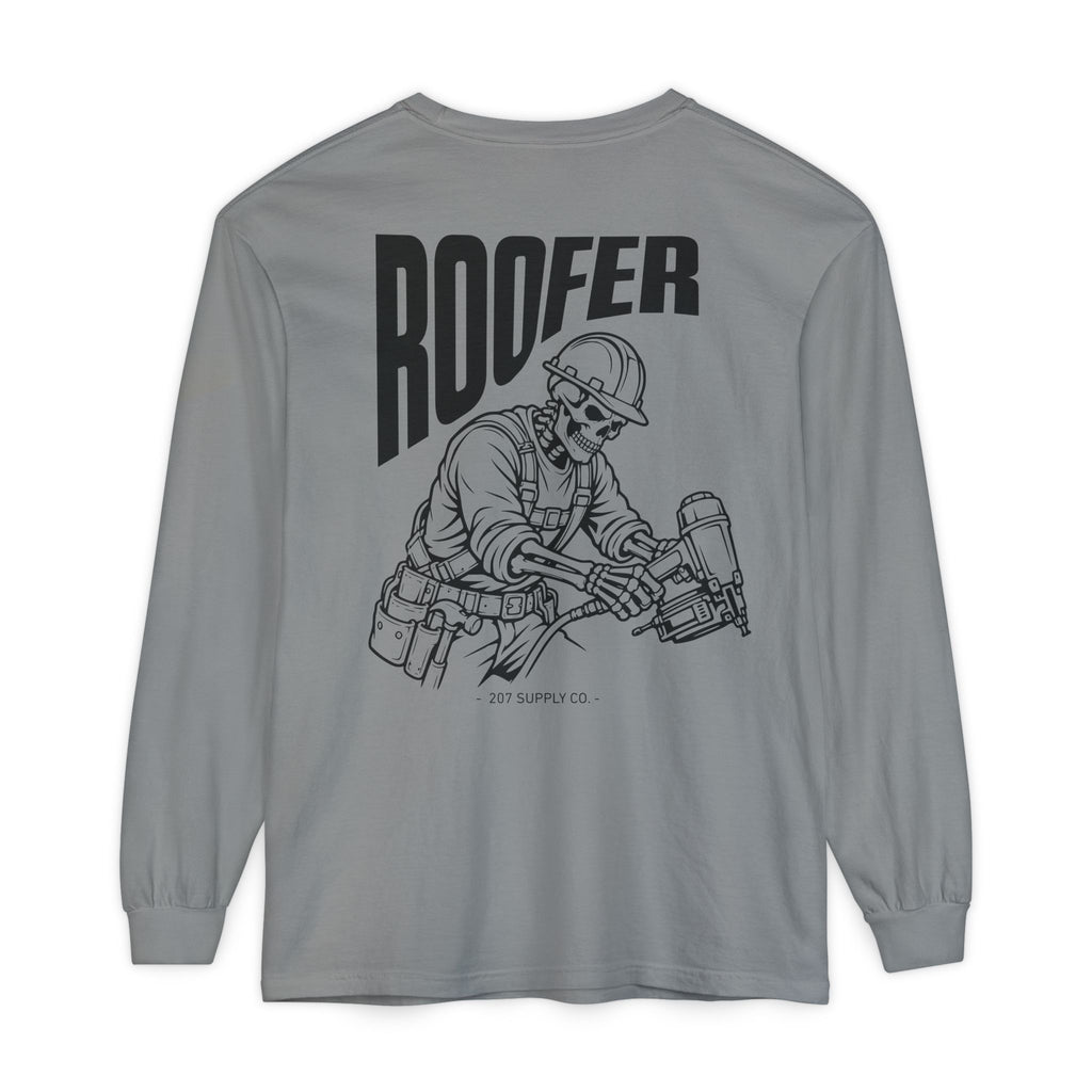 Roofer Skull Long Sleeve