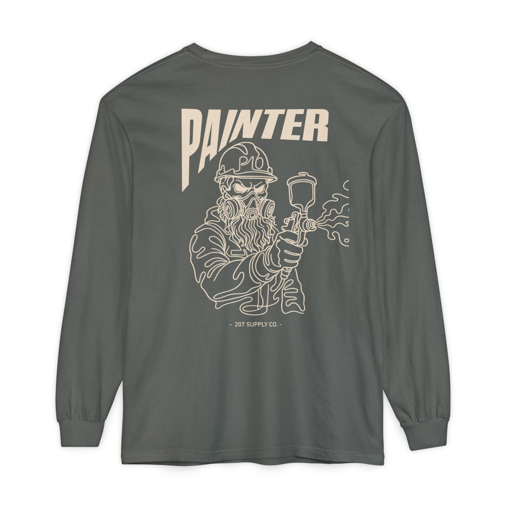 Painter Skull Long Sleeve - Dark