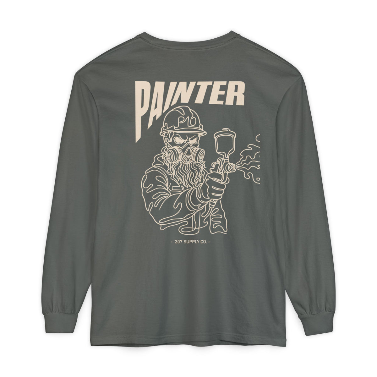 Painter Skull Long Sleeve - Dark