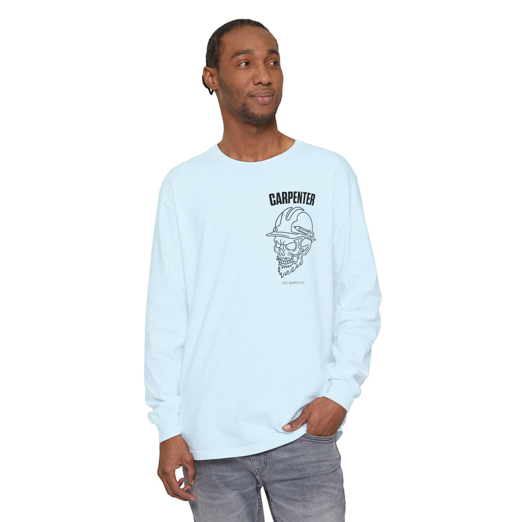 Carpenter Skull Long Sleeve Tee
