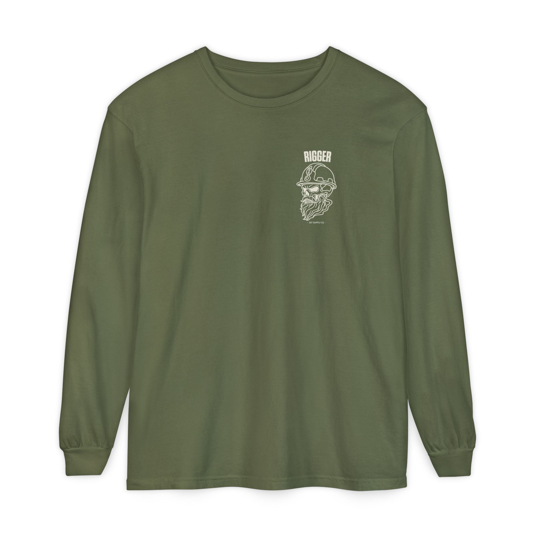 Rigger Skull Long Sleeve - Dark