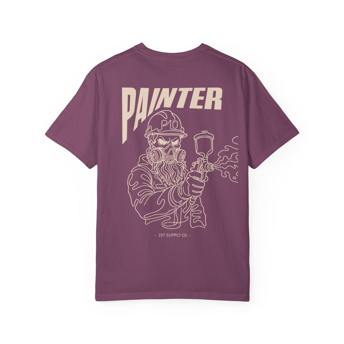 Painter Skull Tee - Dark
