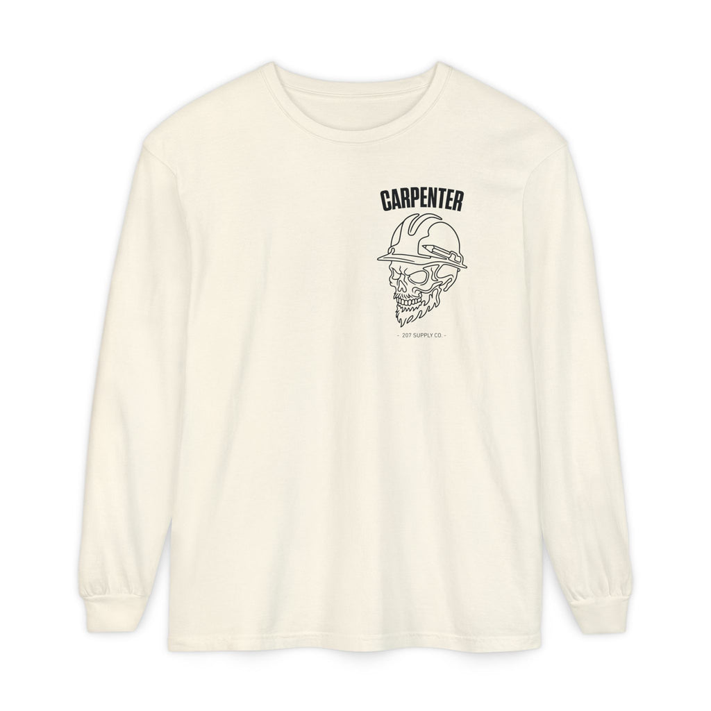 Carpenter Skull Long Sleeve Tee