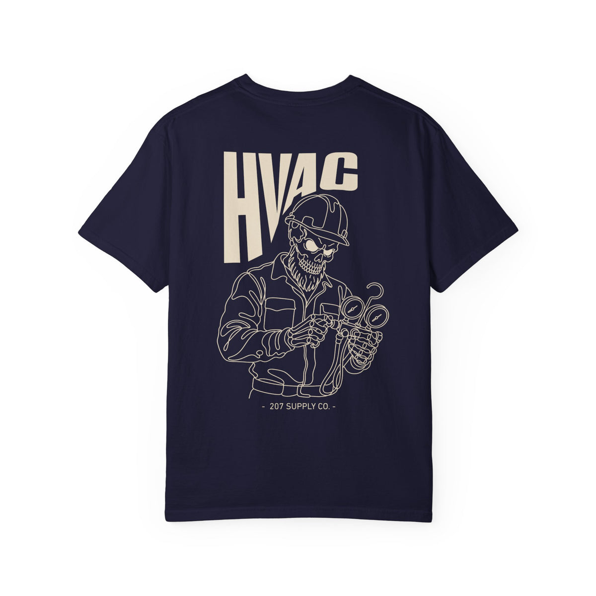 HVAC Skull Tee - Dark